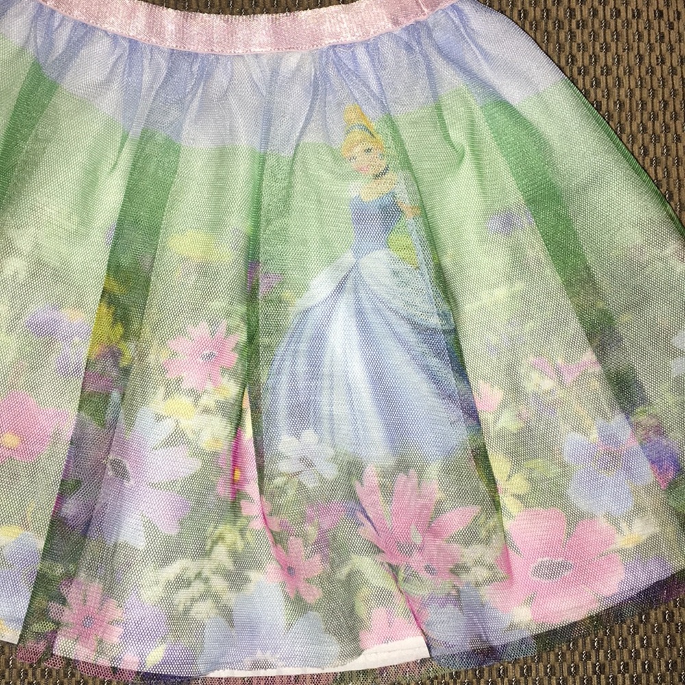 Disney jumping beans Cinderella tulle  skirt